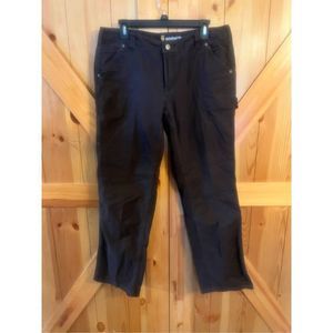 Brown Womens Car harts Original Fit Size 12/ 34x29.5